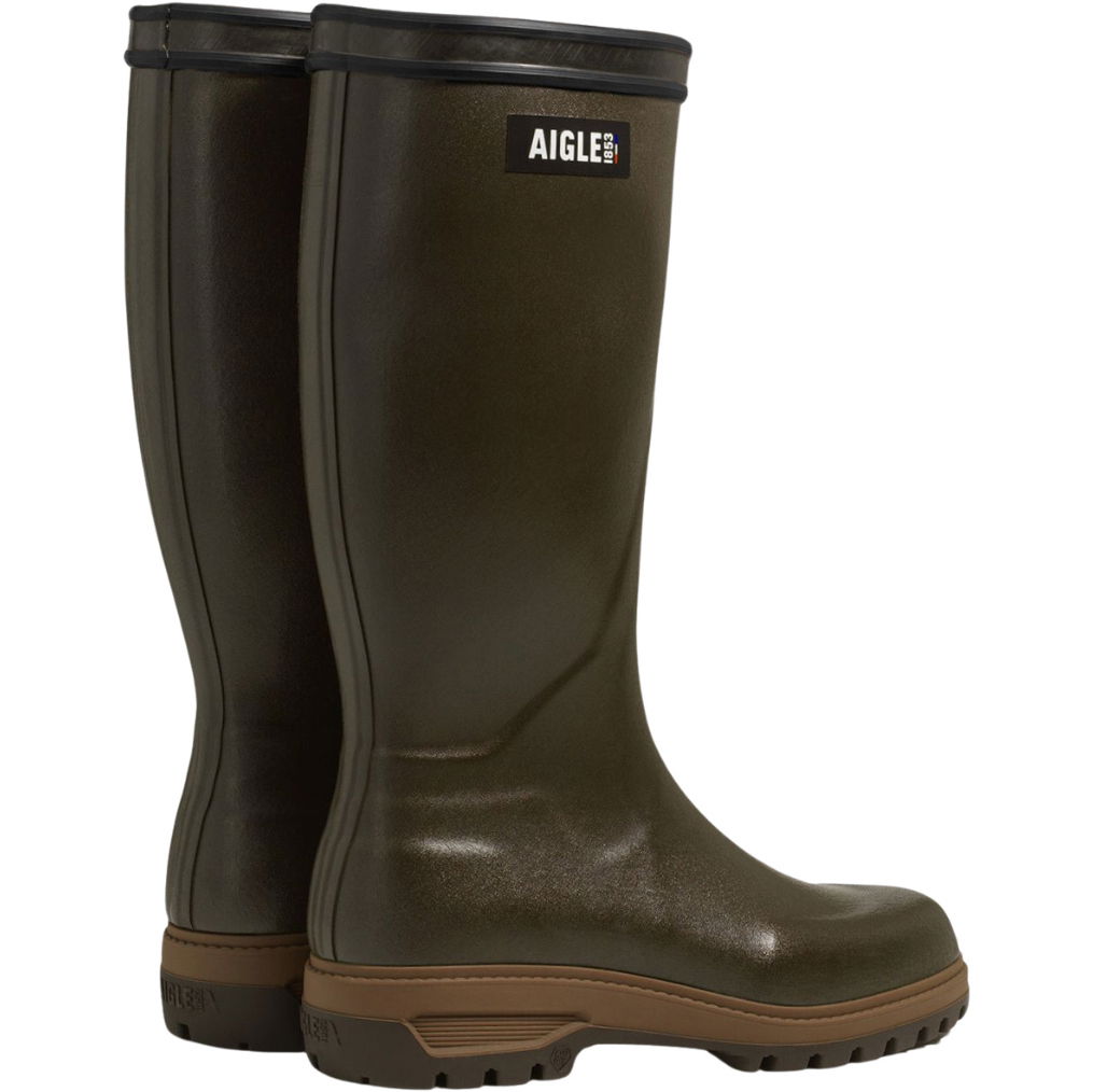 2026 Aigle Dames Parcours 3 Korte Laarzen NE2114 - Olive Green